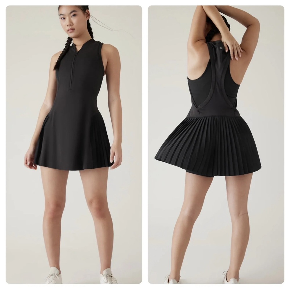Athleta NWT. Small.  Black dress. Sport or summer.